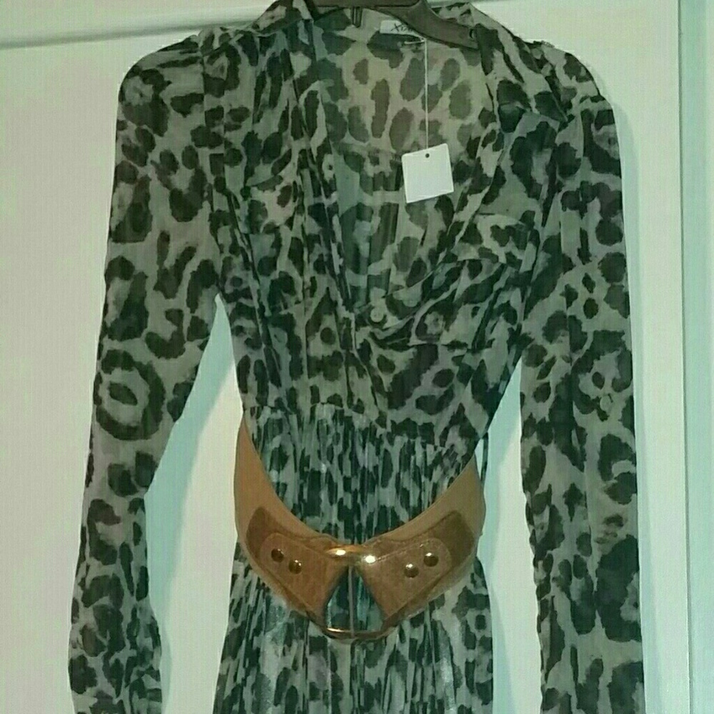 Leopard dress
