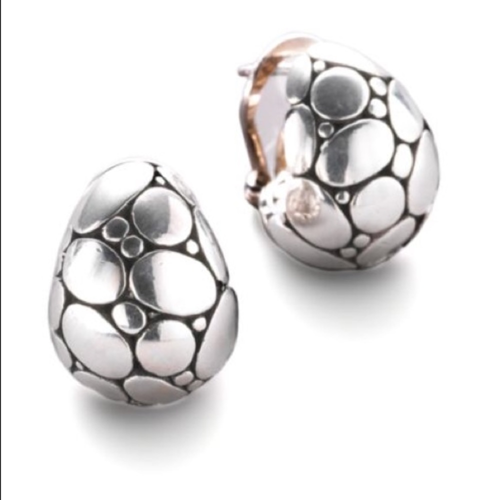 Authentic John Hardy sterling silver Kali earrings