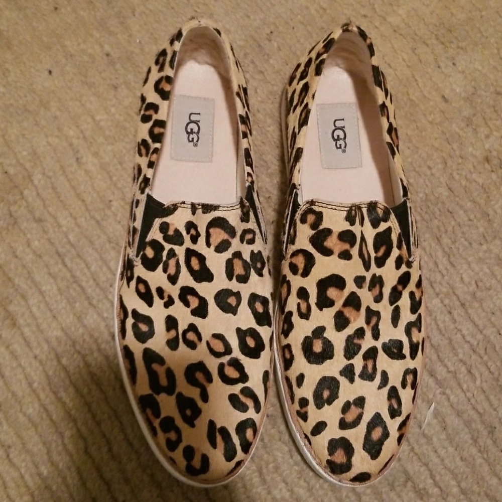 Ugg animal print sneakers