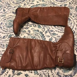 Brown Leather Boots
