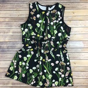 Victoria Beckham x Target floral pop dress