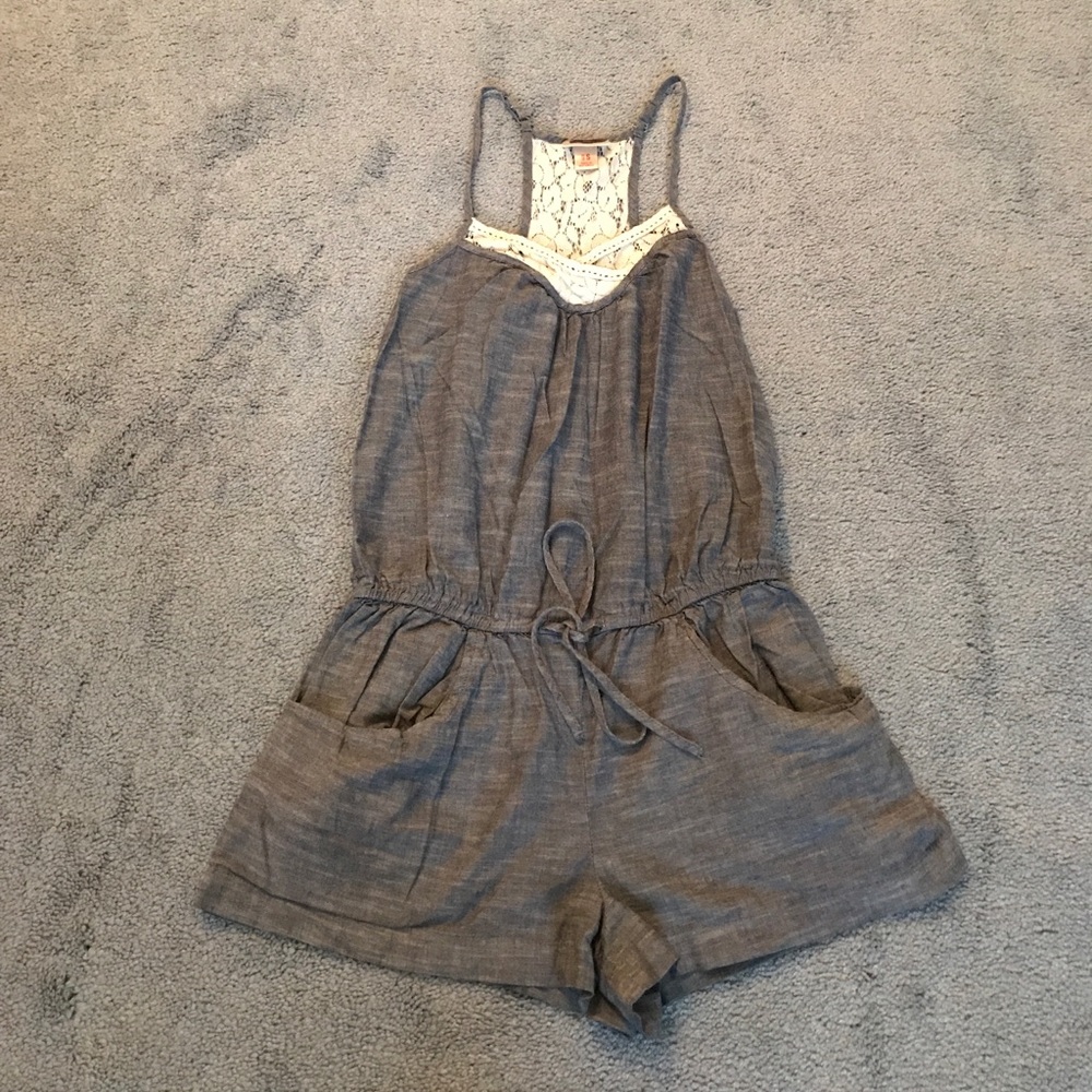 Mossimo supply co lightweight romper sz S