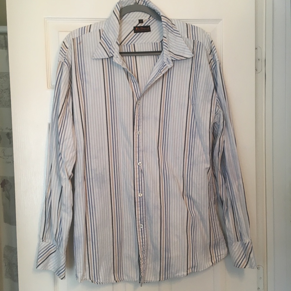 Men’s Ben Sherman Striped Button-Down Shirt