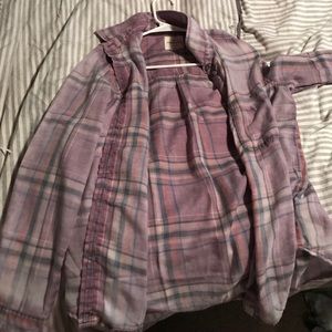 American eagle boyfriend fit plaid