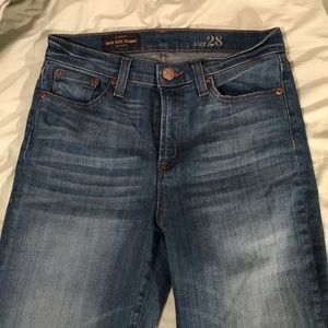 J. Crew High Rise Skinny Jean in Light
