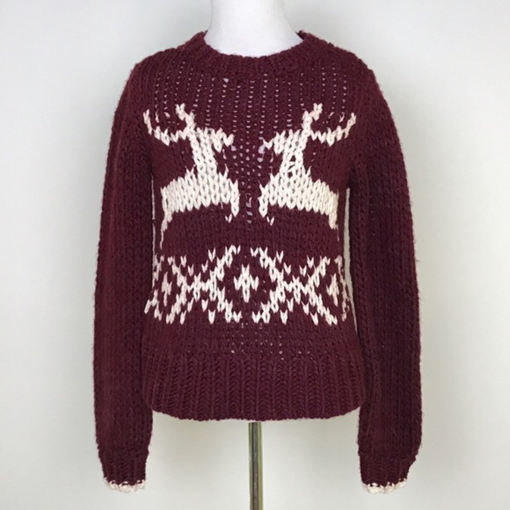 Free people dancer prancer sweater.