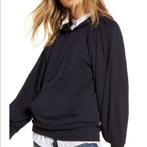 Nordstrom treasure and bond navy hoodie