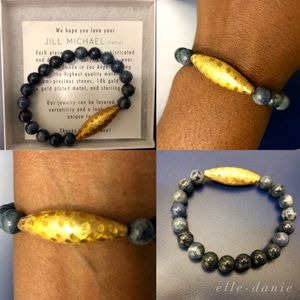 18k Gold Fill Stretch Bracelet by Jill Michael