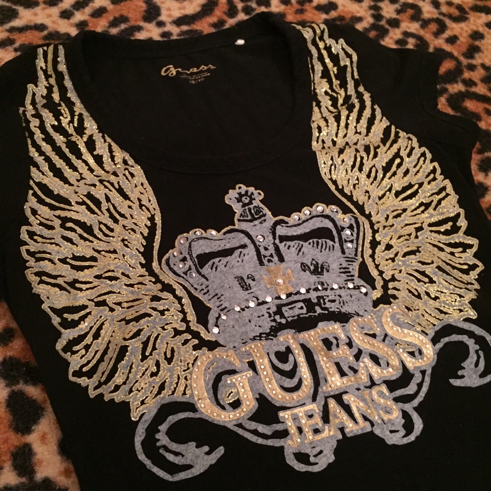 🔶SOLD🔶 Guess Black Graphic Shirt