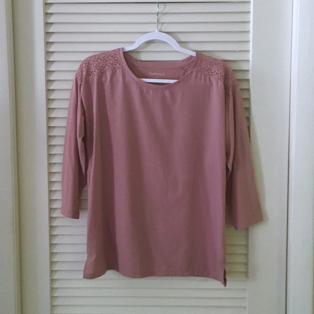 {Van Heusen} Blush top