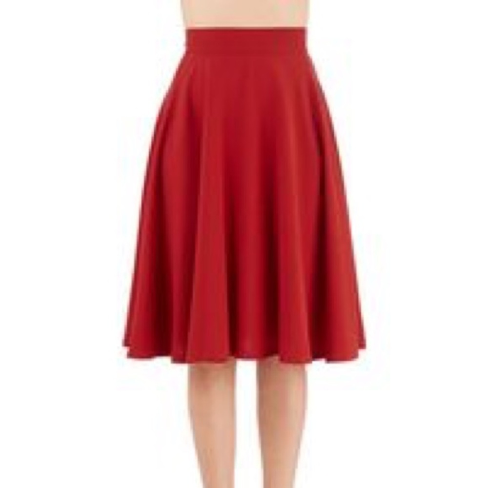 Red Rock Steady Retro A-line Skirt