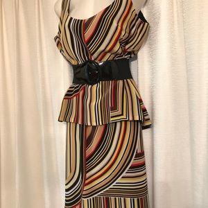 RARE Vintage Nina Raynor Silk 3 Piece Suit