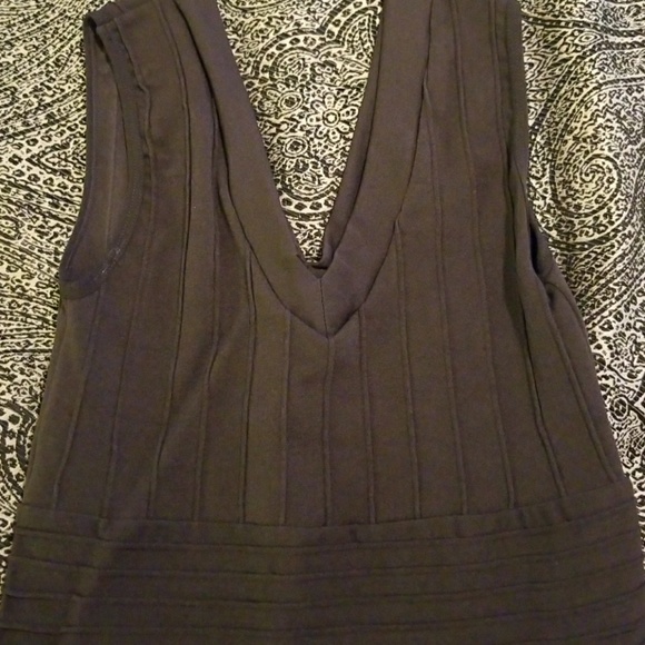 Gray stretch dress - Picture 2 of 4