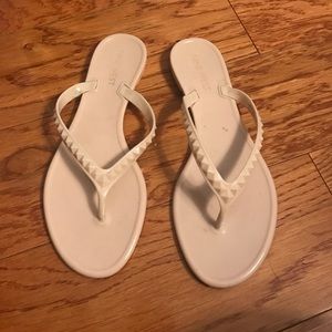 Nine West flip flops