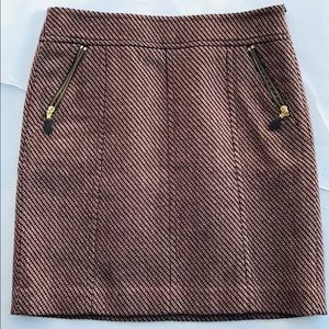 SOLD! Ann Taylor mini fall winter skirt