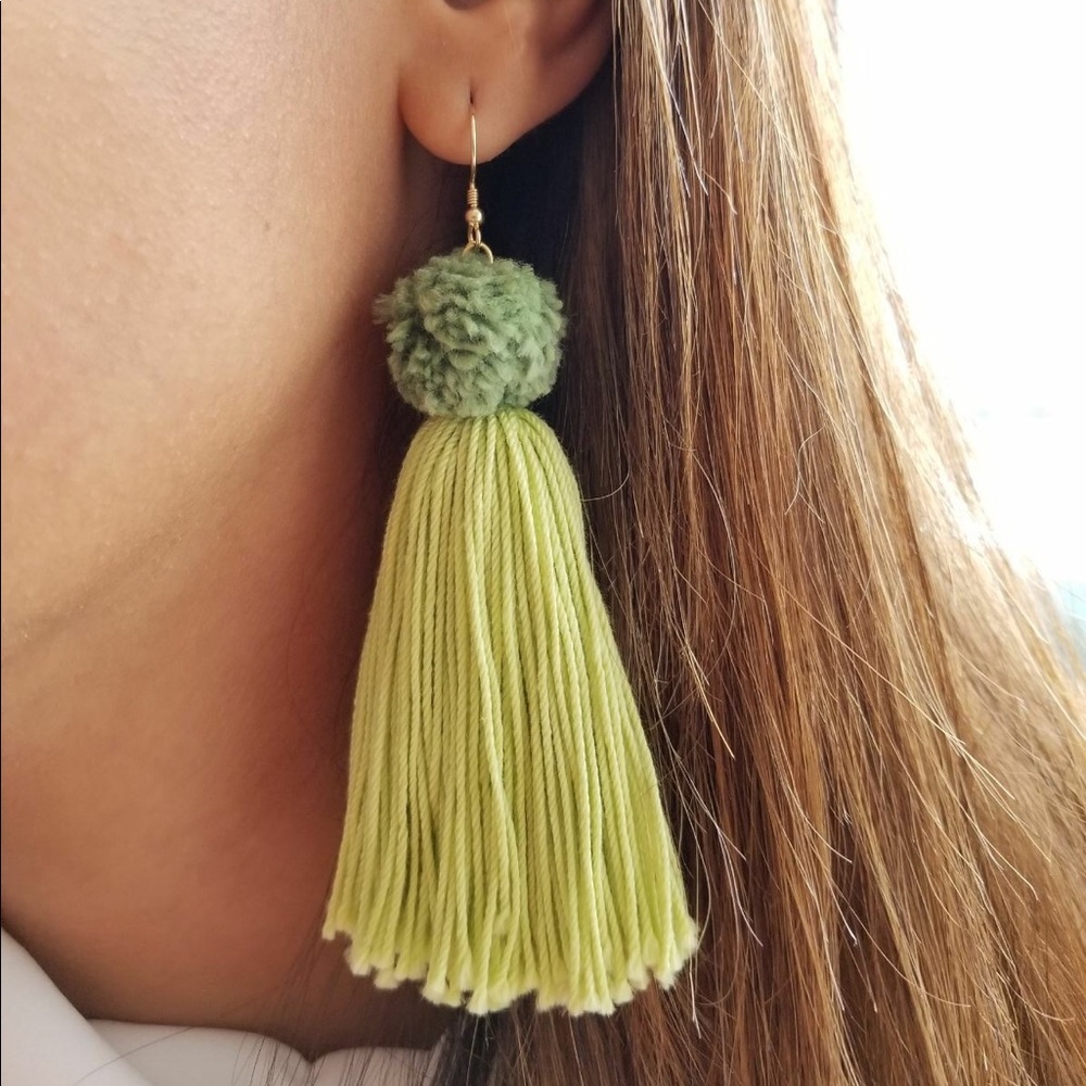 Handmade tassels earrings