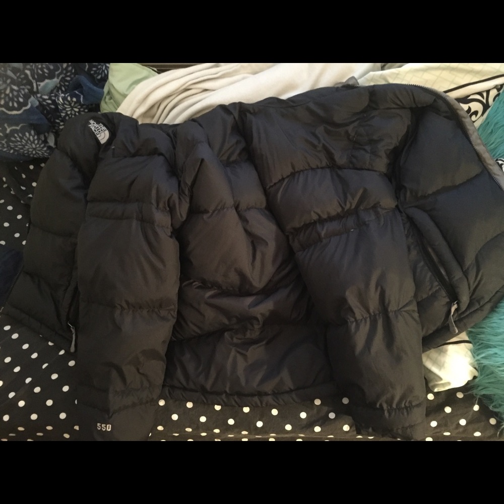 Black North Face 550 jacket