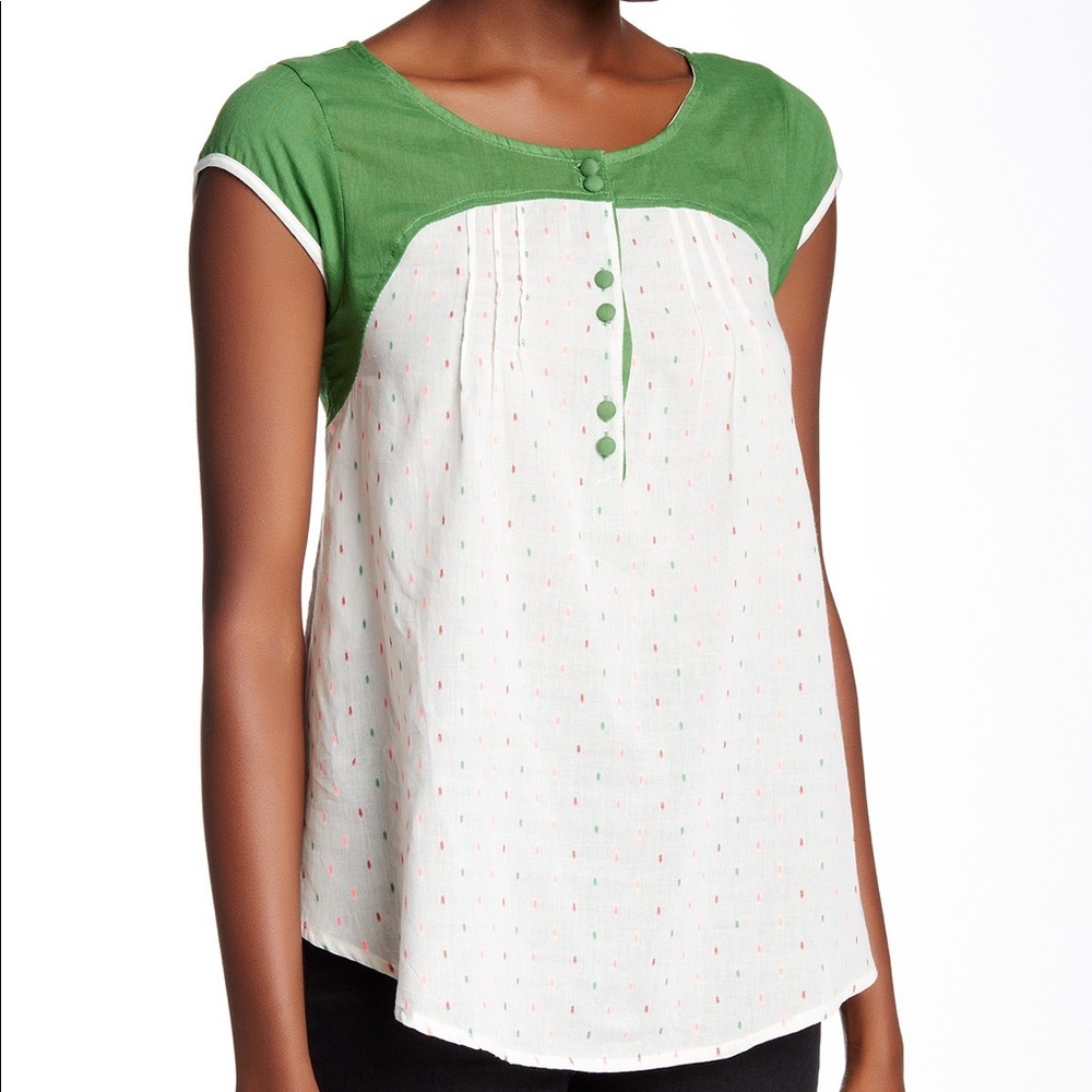 Oat + Fawn Nordstrom shirting blouse XS