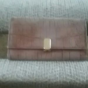 Liz Claiborne beautiful soft leather 3 tier wallet