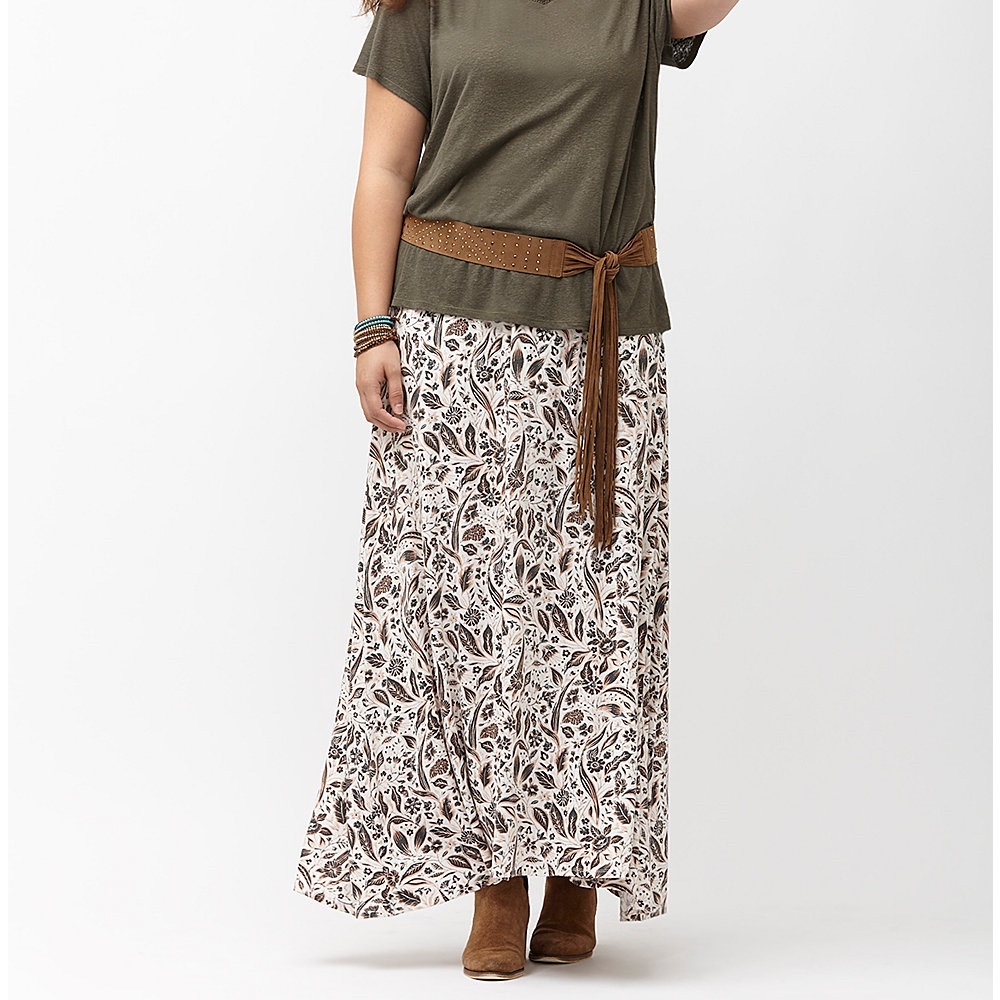 Lane Bryant floral maxi skirt Plus Size 26/28