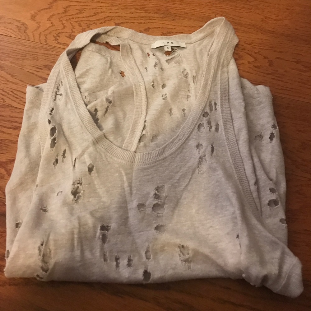 Cut up iro tank