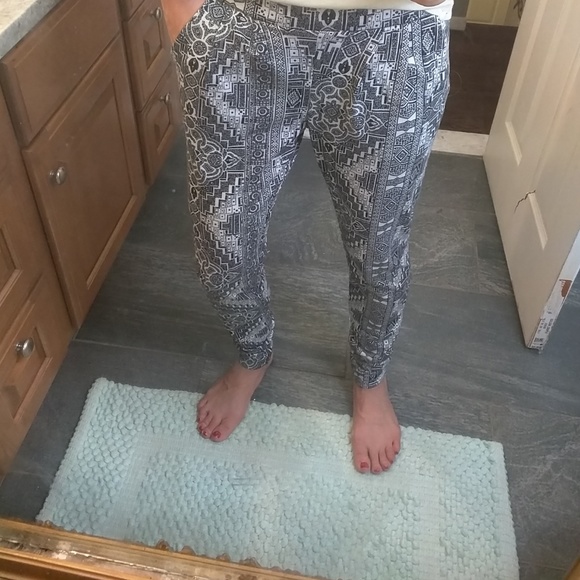 Energie black and white Boho Pants - Picture 3 of 5