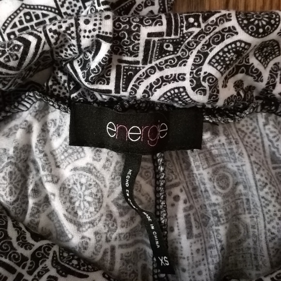Energie black and white Boho Pants - Picture 5 of 5