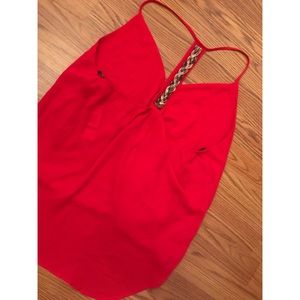 🔥HIGH LOW RED SEQUIN TANK🔥