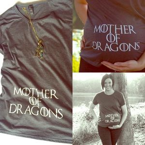 Mother of Dragon's Women's Maternity Tee