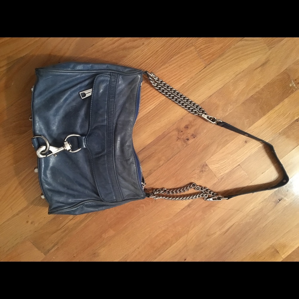 Navy Rebecca Minkoff M.A.C. Bag