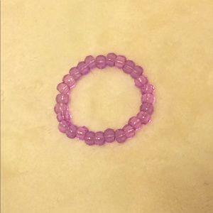 Beautiful Light Purple Beaded Bracelet