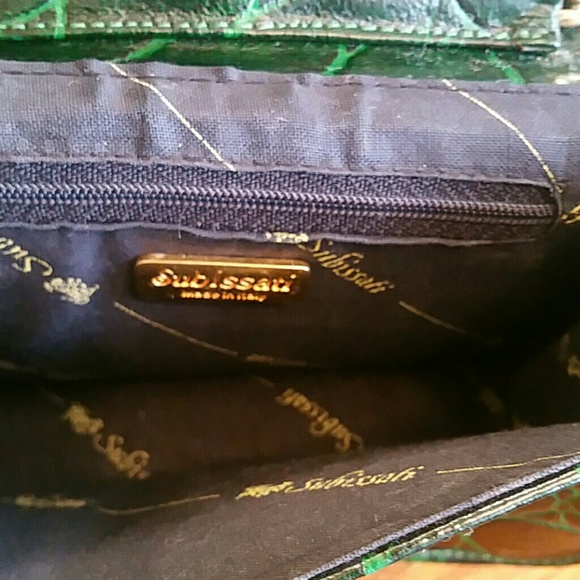 "Subissati" Italian Vintage Crossbody Purse - Picture 3 of 3