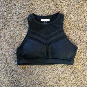 Forever 21 Black Sports Bra