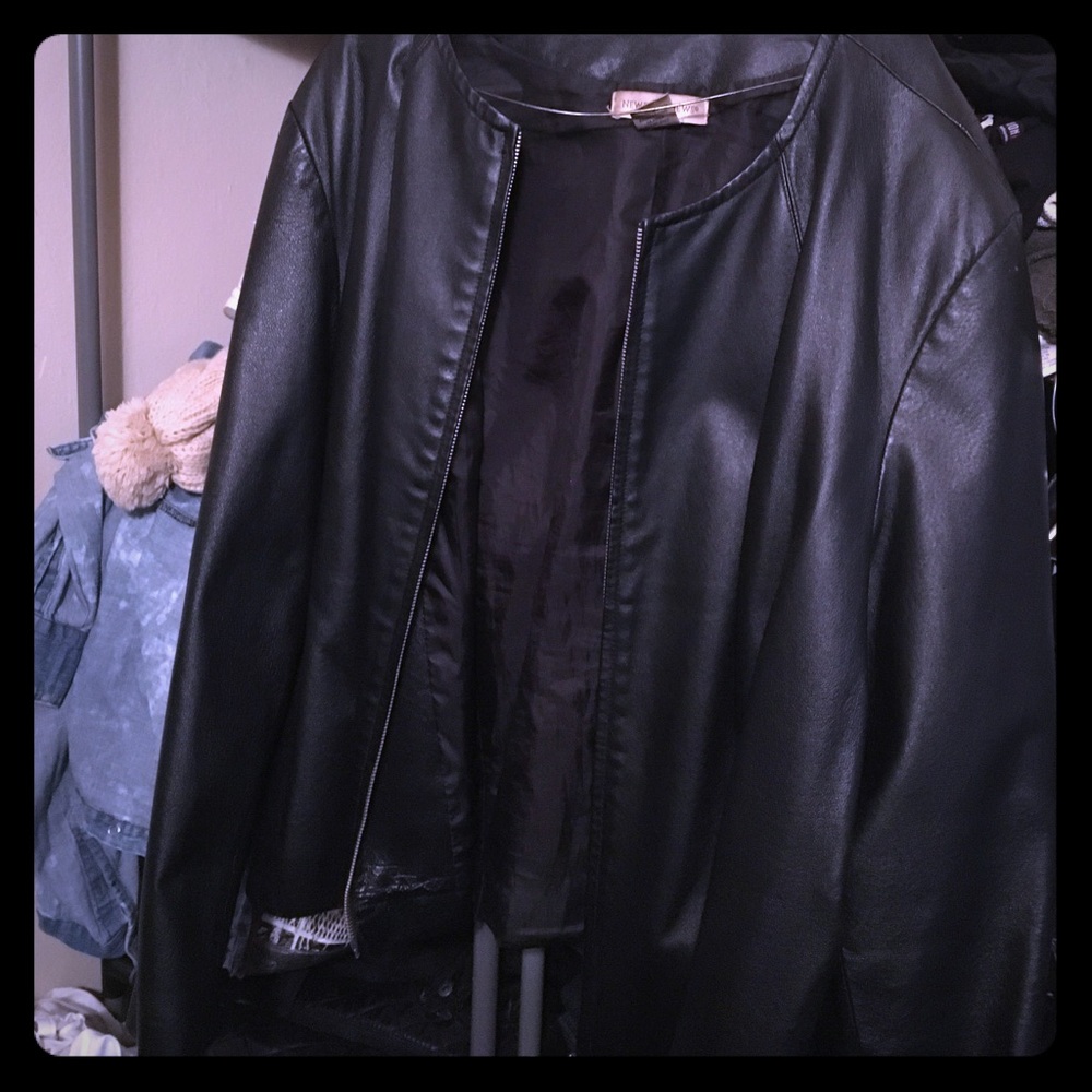 Leather jacket for the fall 🍂🍂🍂🍂