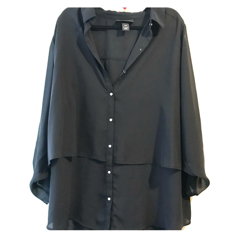 Lane Bryant 22/24 Black Top