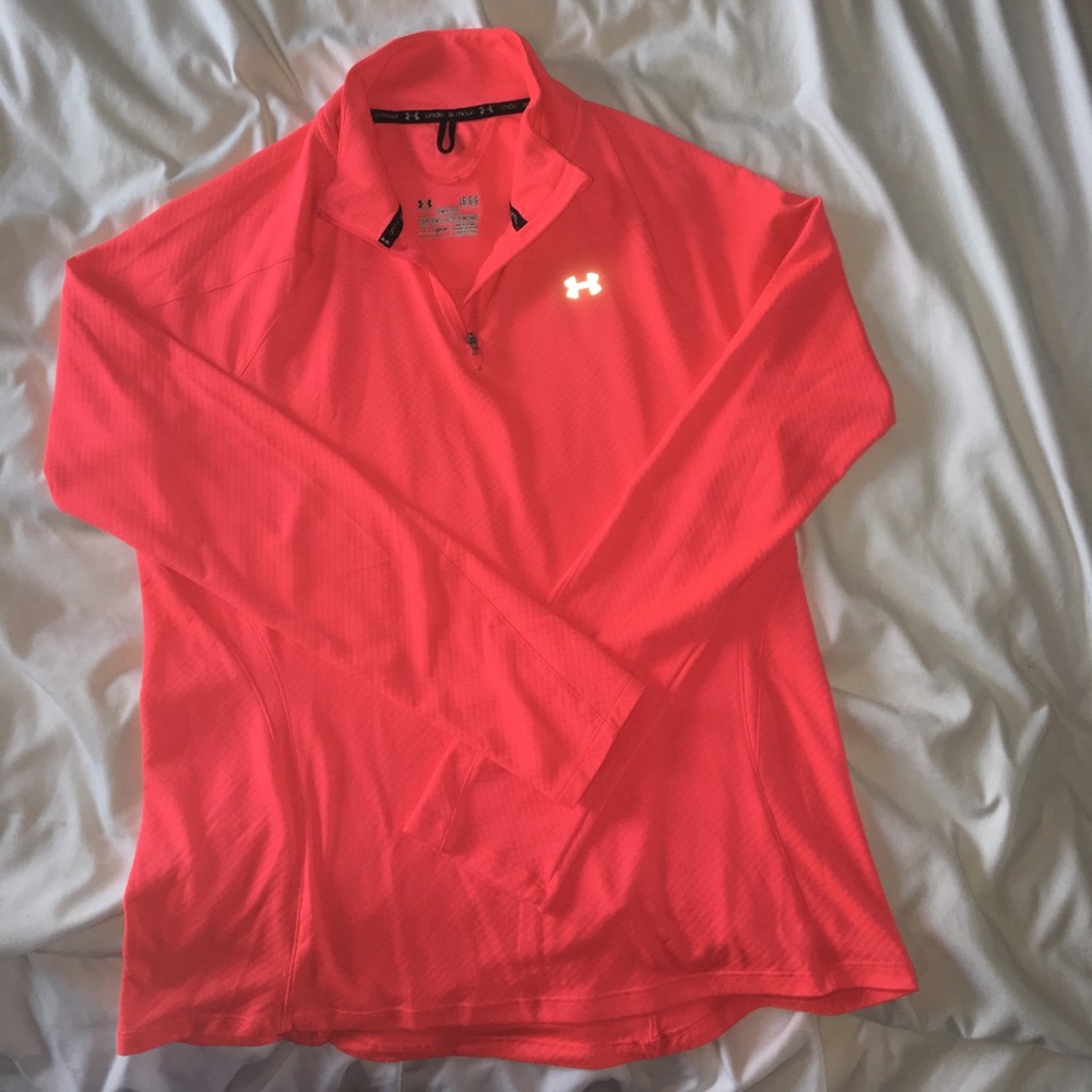 Under Armour long sleeve half zip shirt