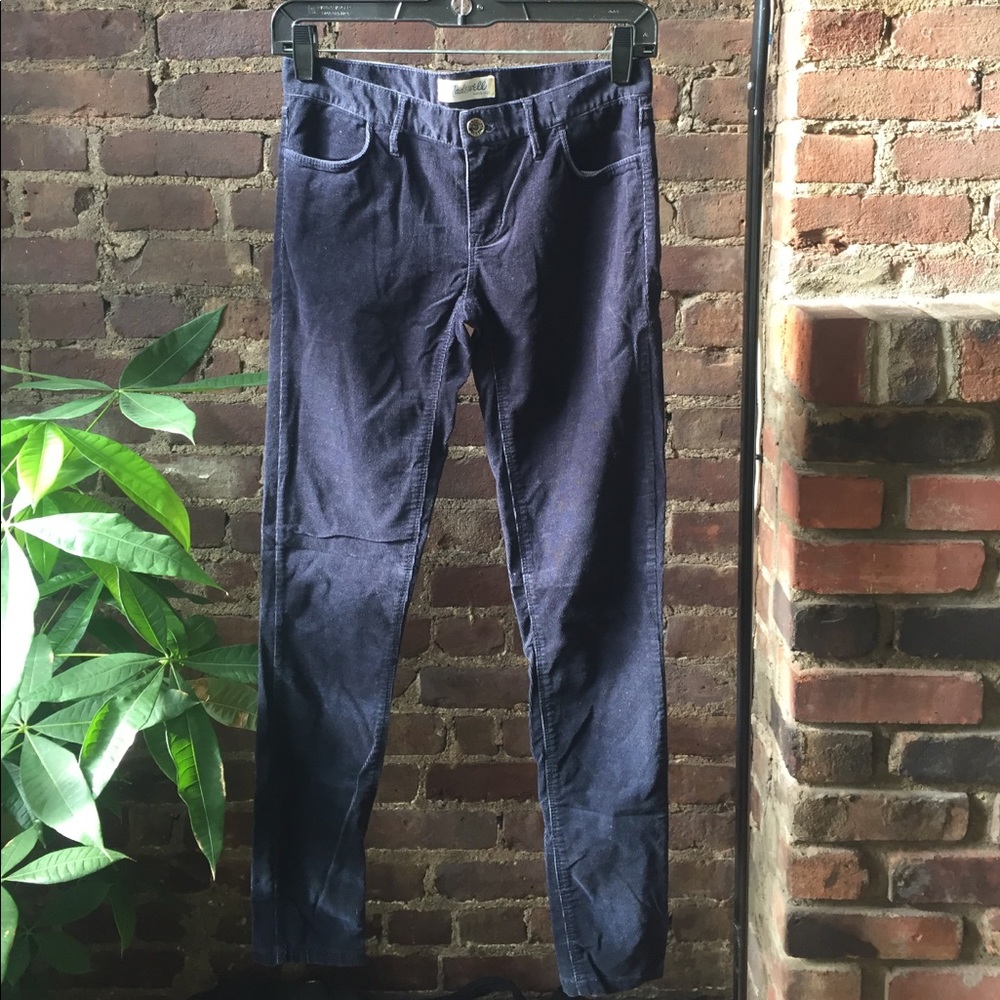 Madewell corduroy skinny pants