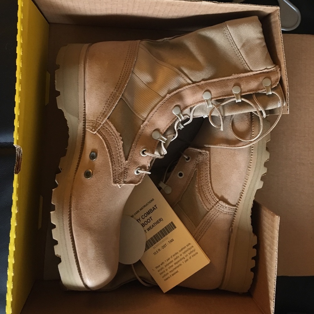 Army combat boots