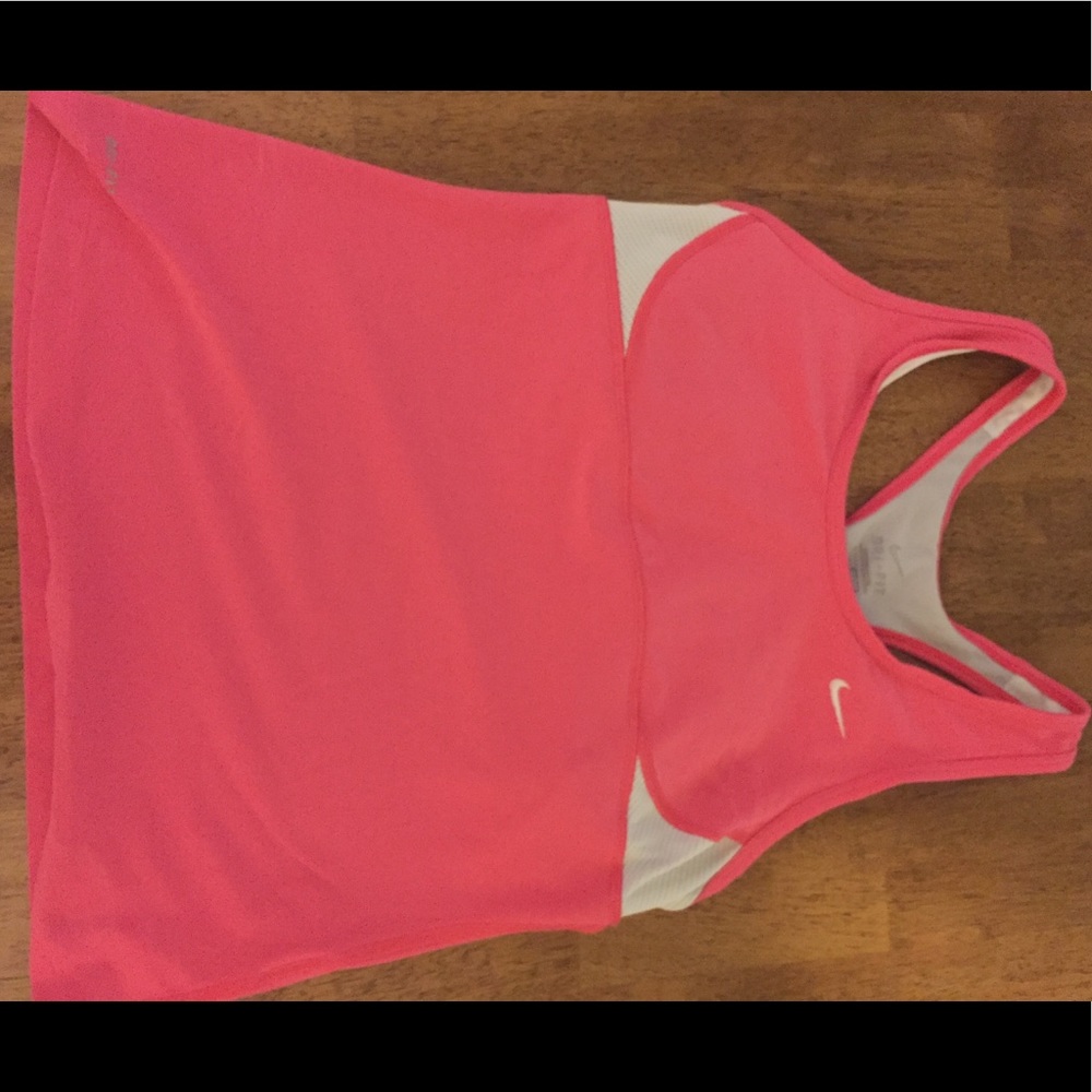 NIKE Training Tank with Shelf Bra