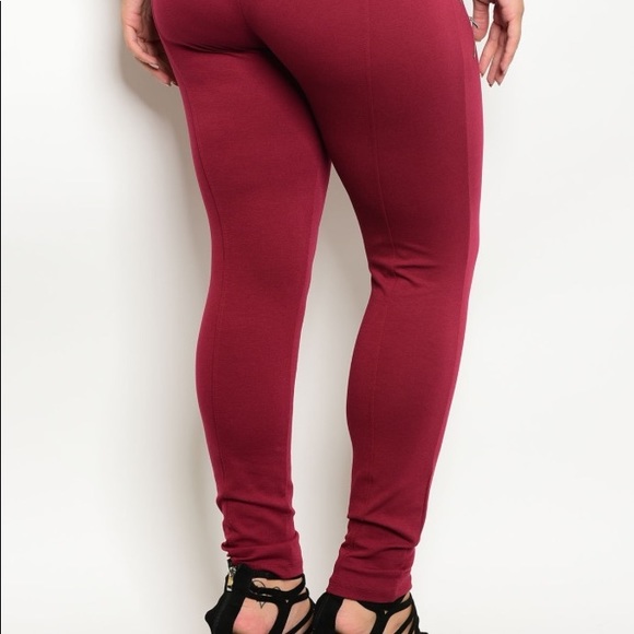 Plus Size Zipper Leggings 🏆3x HP🏆 - Picture 6 of 7