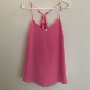Magenta J. Crew scallop neck tank NWT