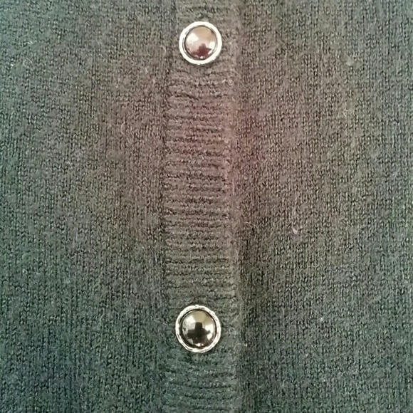 BLACK CARDIGAN SIZE MEDIUM - Picture 3 of 4