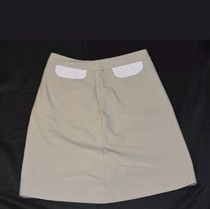 Katanya Glove Skirt  Grey/White Size 2