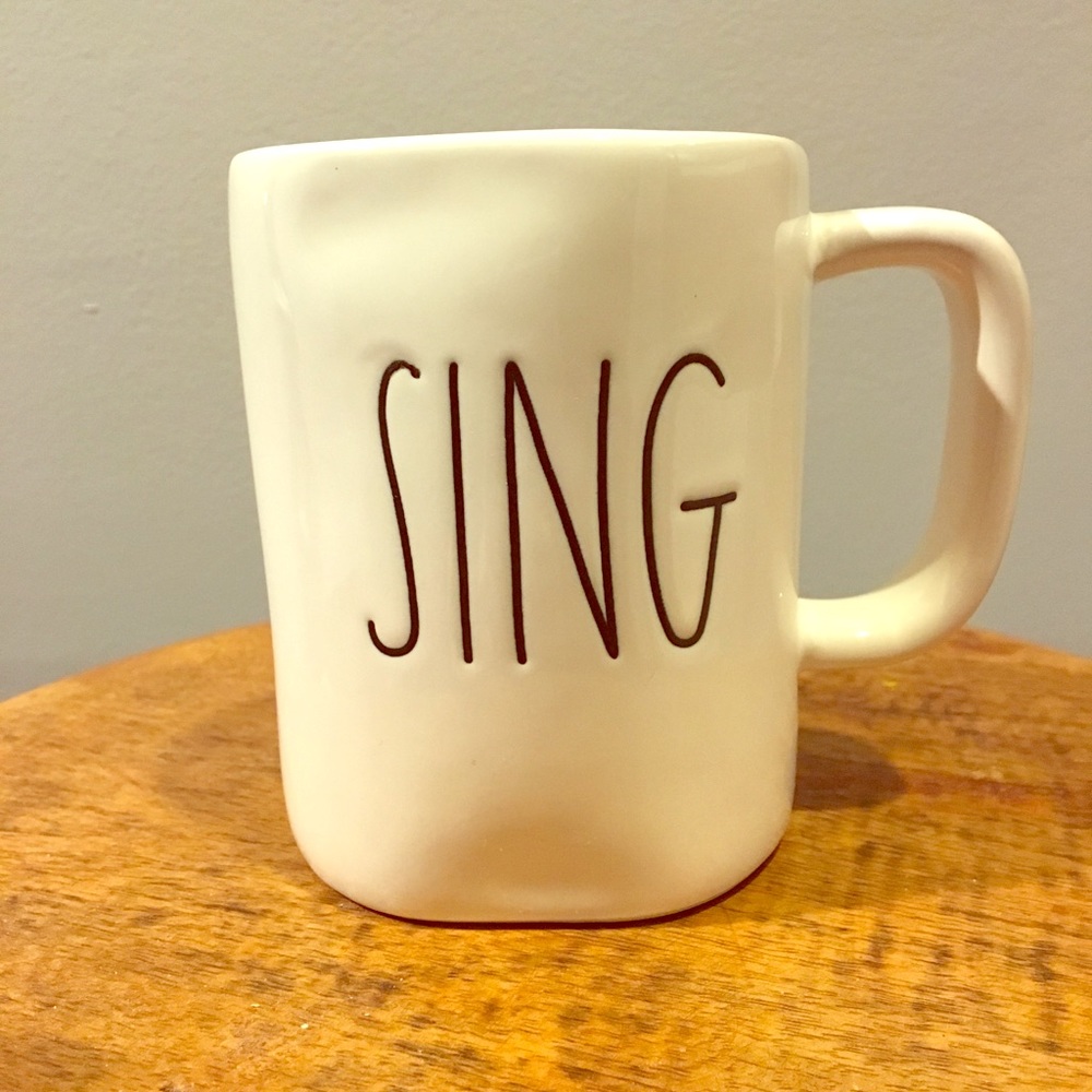 Rae Dunn "SING" Mug
