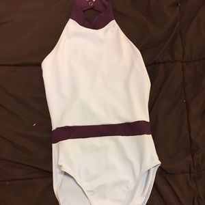 High neck leotard