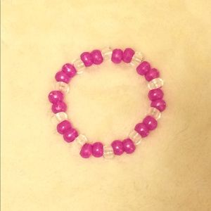 Beautiful Pink Beaded Bracelet