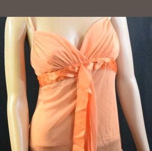 HotKiss Orange Nightie Size Large