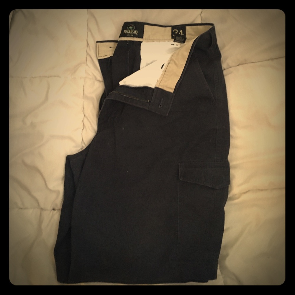 men’s jeans shorts size 34 (blue)