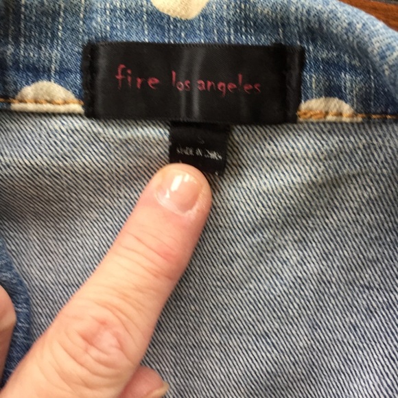 ADORABLE BLUE JEAN VEST. EUC SMALL - Picture 4 of 4