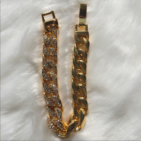 ⬇️ new unisex men women's gold filled bracelet - Picture 7 of 8